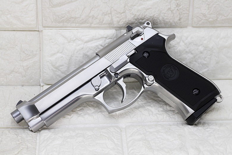 Silver M92 Beretta Airsoft Toy Gun – Realistic, Durable & Fun for Airsoft Enthusiasts