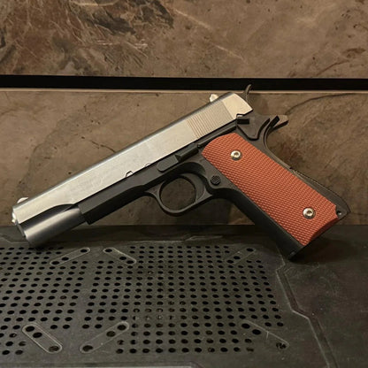 Silver Colt M1911 Airsoft Toy Gun – Realistic Metal Build, Durable Design & Perfect for Cosplay and Role Play